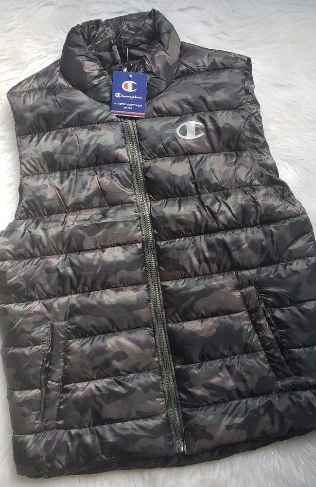 Champion Camo Puffer Vest